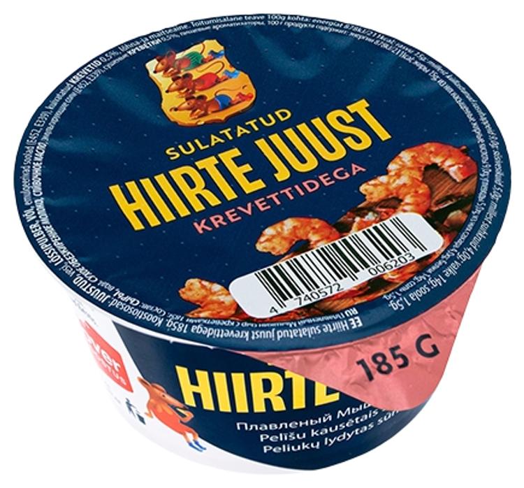 Hiirte Sulatatud Juust krevettidega 185g