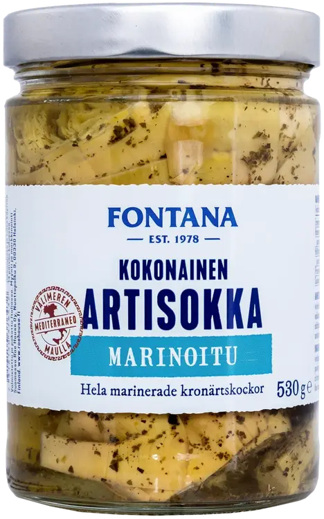 Fontana Artisokka 530g Kokonainen ja Marinoitu
