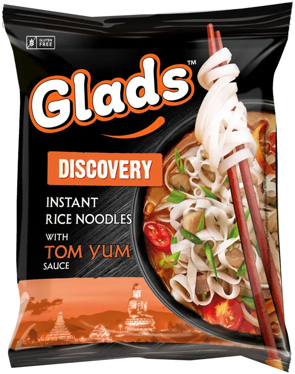 Glads Discovery Riisinuudeli Tom Yum kastikkeella 65 g