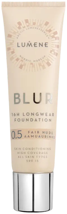 Lumene Blur Pitkäkestoinen meikkivoide SK 15 0.5 Aamuaurinko 30ml