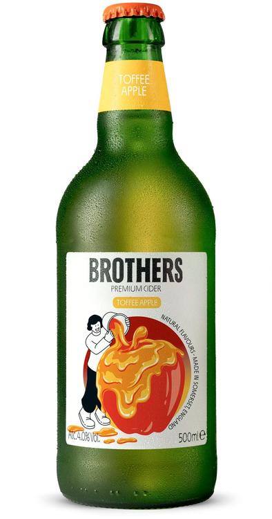 Brothers Toffee Apple siider 4%vol 500 ml