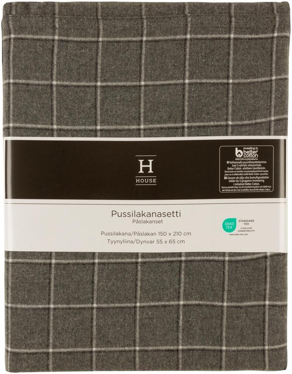 VOODIPESUKOMPLEKT RUUDULINE 150X210+55X6