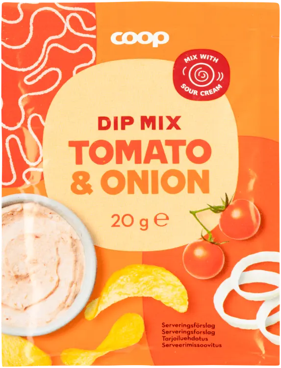Coop Dip Mix mausteseos tomaatti & sipuli 20 g