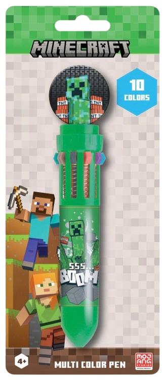 Minecraft 10 monivärikynä