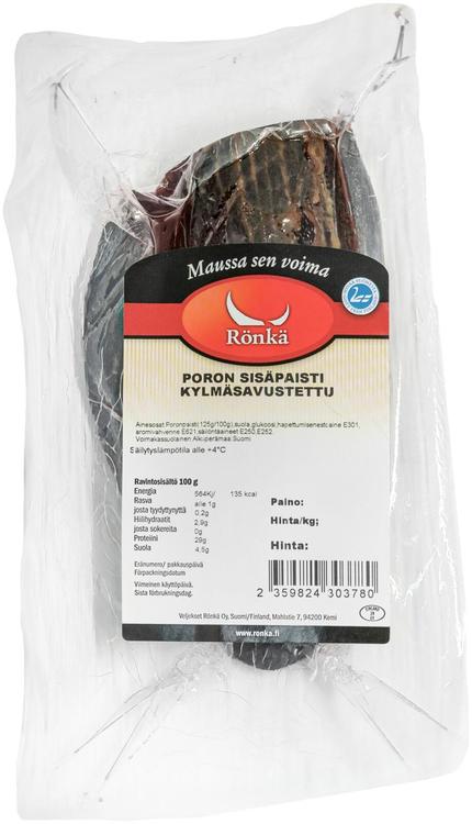Rönkä Poron sisäpaisti kylmäsavustettu
