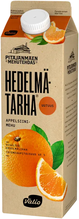 Valio Hedelmätarha® appelsiinimehu 1 l hedelmälihaa