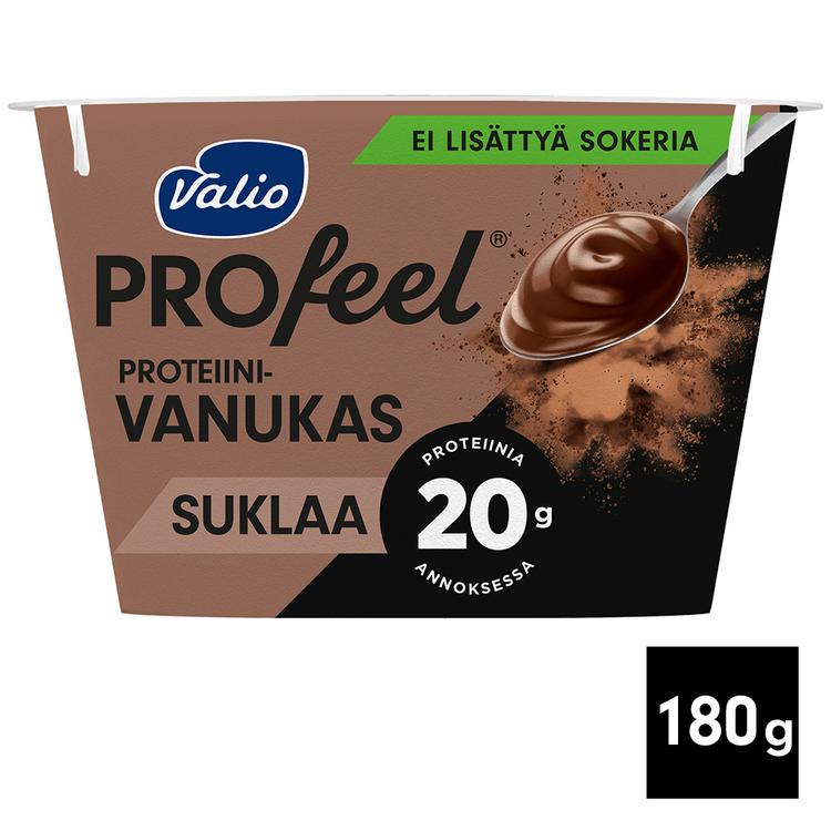Valio PROfeel® proteiinivanukas 180 g suklaa laktoositon