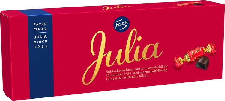 Fazer Julia marmeladitäytteinen tumma suklaakonvehti  320g