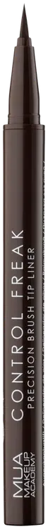 MUA Make Up Academy Control Freak Brush Tip Liquid Eyeliner Brown 0,5 ml, Nestemäinen silmänrajaus