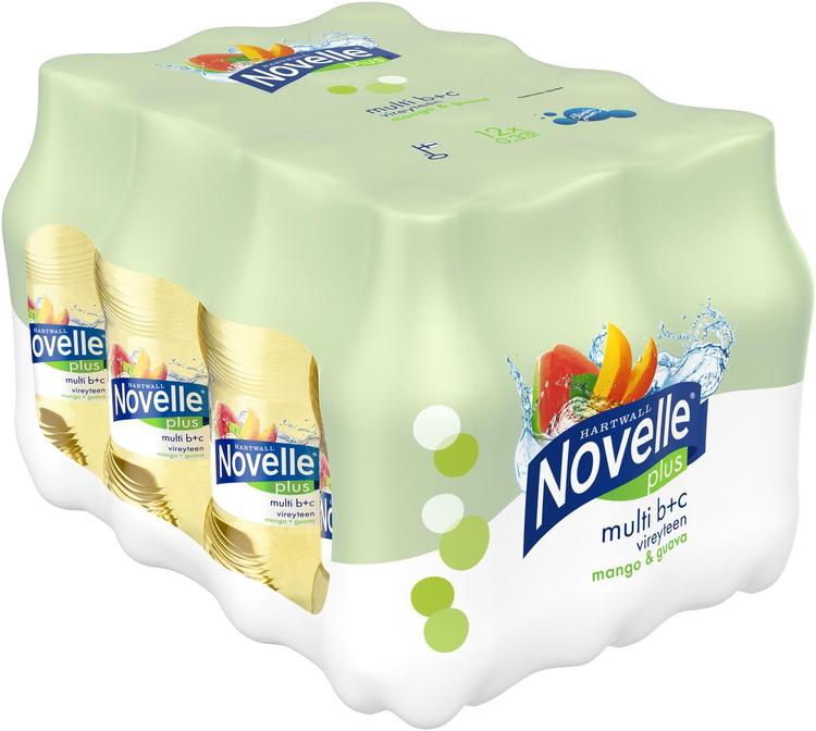 12 x Hartwall Novelle Plus Multi B+C 0,33 l