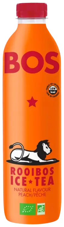 Bos brands orgaaninen rooibos jäätee persikka 1L PET pullo X