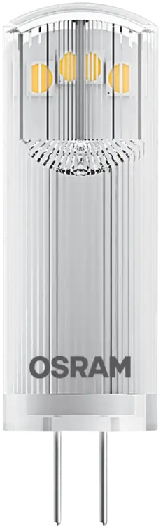 Osram LED pin 1,5 W/2700 K 12 V G4 ei-himmennettävä kirkaskupuinen LED-pienoislamppu 2kpl/pkt