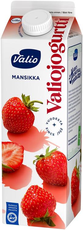Valiojogurtti® 1 kg mansikka laktoositon