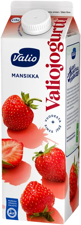 Valiojogurtti® 1 kg mansikka laktoositon