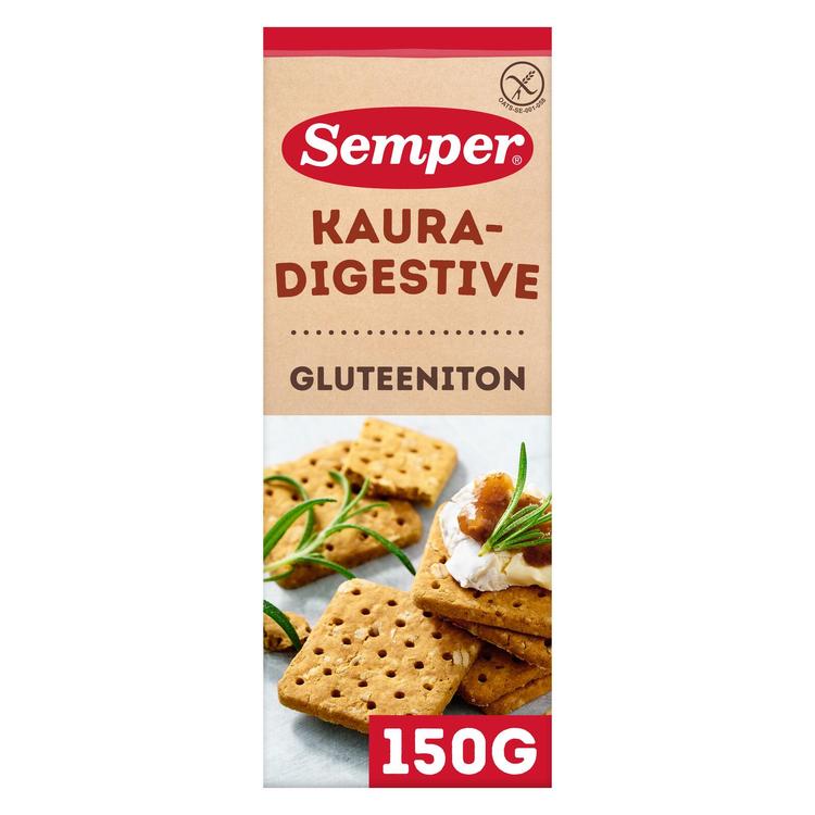 Semper Gluteeniton Kaura digestivekeksi 150g