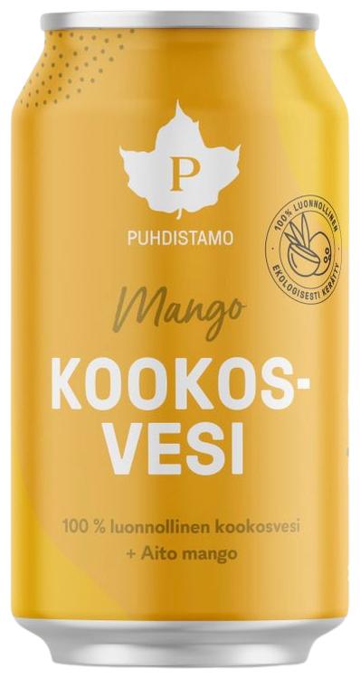 Puhdistamo Kookosvesi Mango 310 ml