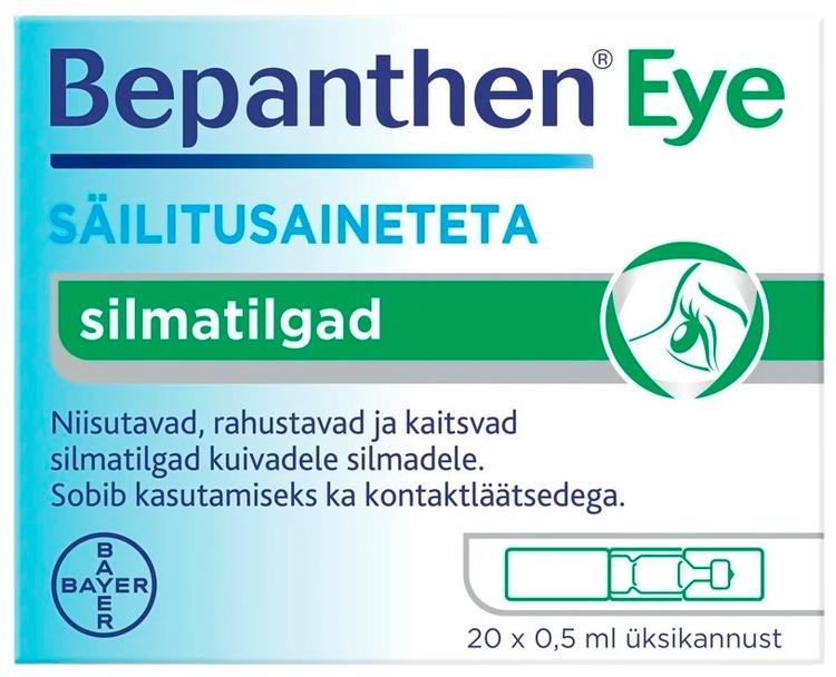 BEPANTHEN EYE GTT SILMATILGAD 0,5ML N20