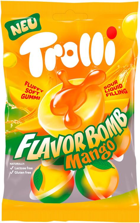 Trolli Flavor Bomb Mango makeispussi 75g