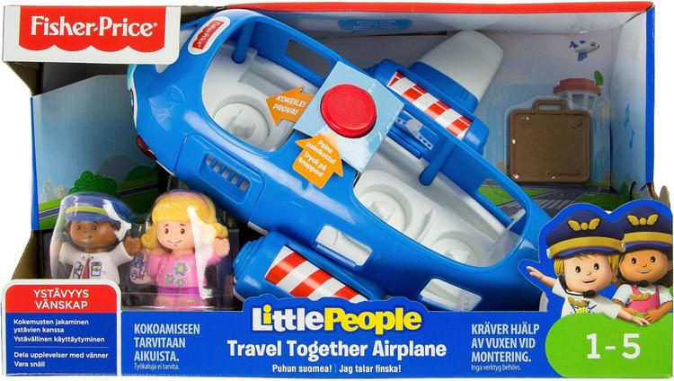 Fisher-Price Little People Travel Together lentokone 1v+