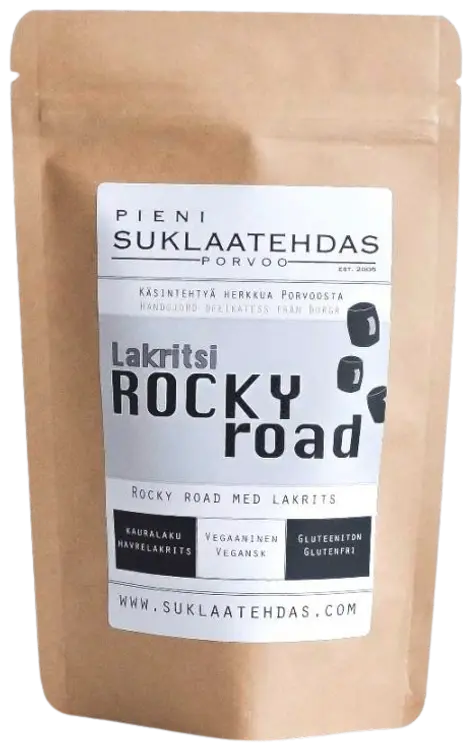 Pieni Suklaatehdas Rocky Road Lakritsi 120g