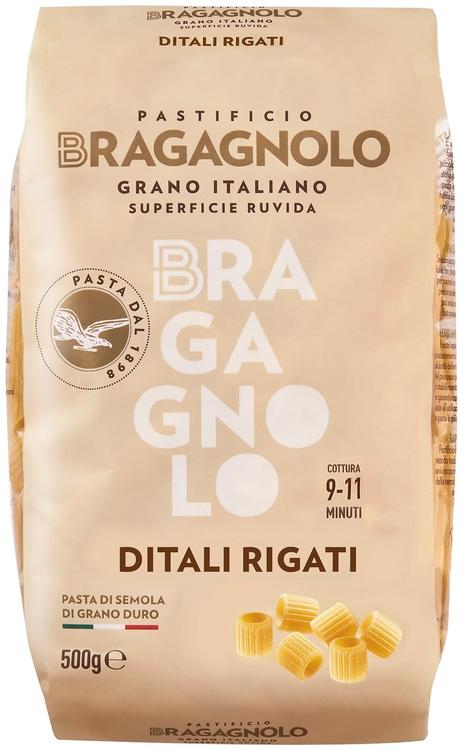 Bragagnolo 838 väike torumakaron Ditali Rigati 500g