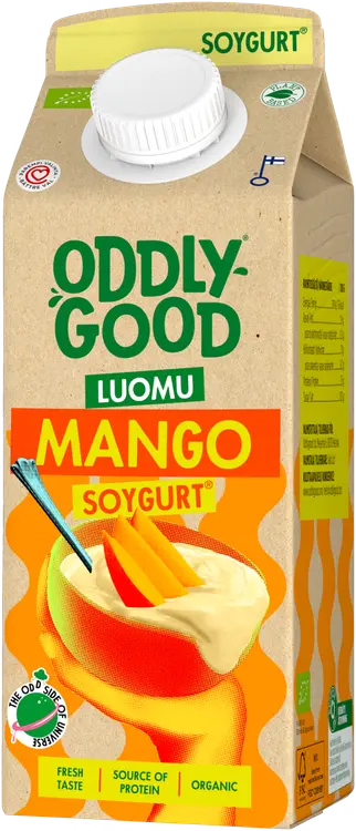 Oddlygood® Soygurt luomu 750 g mango