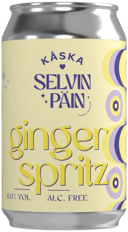 Selvin Päin & Kåska Ginger Spritz 0,0% 330ml