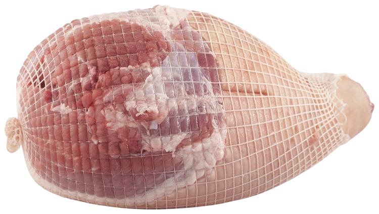 Kivikylän Juhlakinkku potkalla, 6-7 kg, harmaasuolattu
