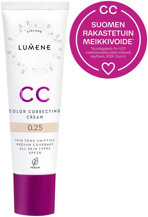 Lumene CC jumestuskreem Color Correcting SPF20 0,25 30ml