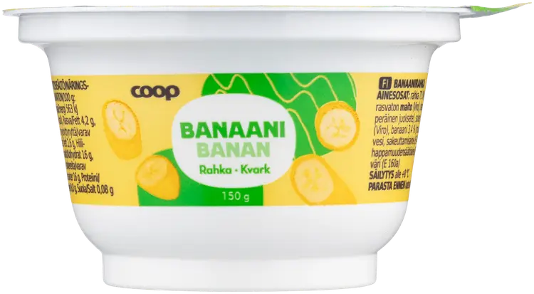 Coop banaanirahka 150 g
