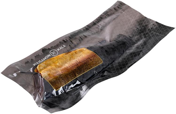 Kuusamon Kala Lämminsavustettu kirjolohi, vakuumi n. 1000g