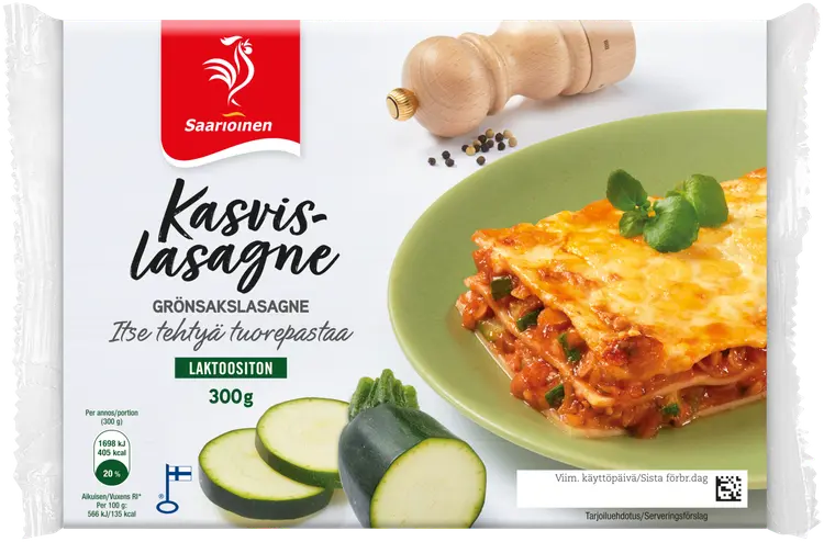 Saarioinen Kasvislasagne 300g