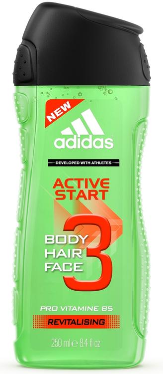 Adidas 250ml Active Start suihkugeeli