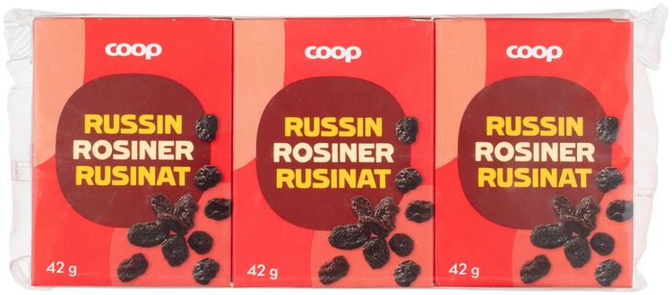 Coop rusinat 6 x 42g