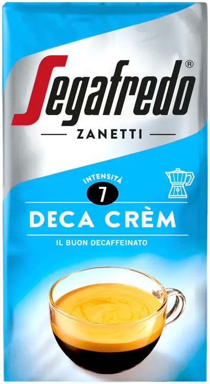 Segafredo Deca Crèm kofeiiniton jauhettu espresso kahvi 250g