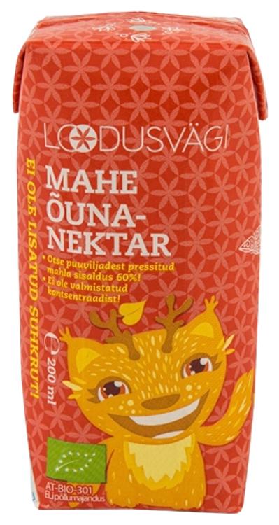 Loodusvägi mahe õunanektar 200ml