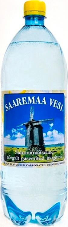 SAAREMAA VESI SIDRUNI- 1,5 L MAITSELINE GAASIGA