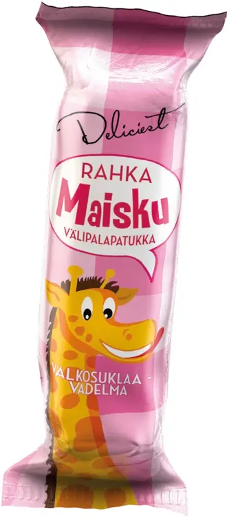 Deliciest Maisku rahkavälipalapatukka valkosuklaa-vadelma 38 g