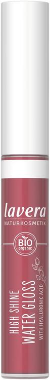 lavera High Shine Water Gloss -huulikiilto Hot Cherry 02 5,5ml