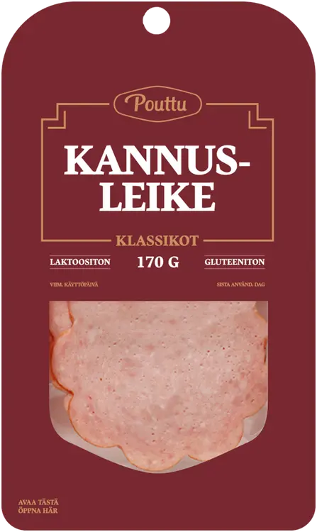 Pouttu Kannusleike 170g viipale A-luokan erikoisleikkele