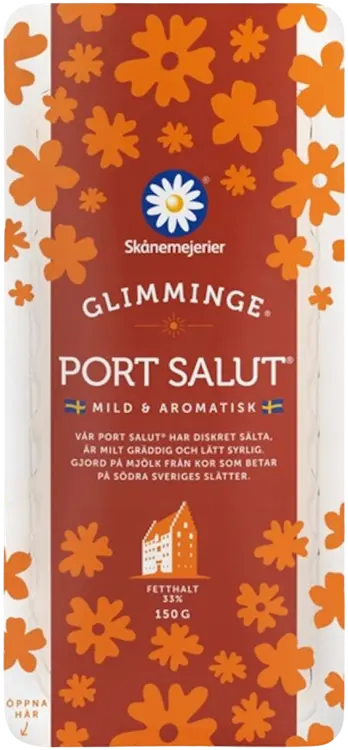 Skånemejerier Glimminge Port Salut juustosiivut 150g