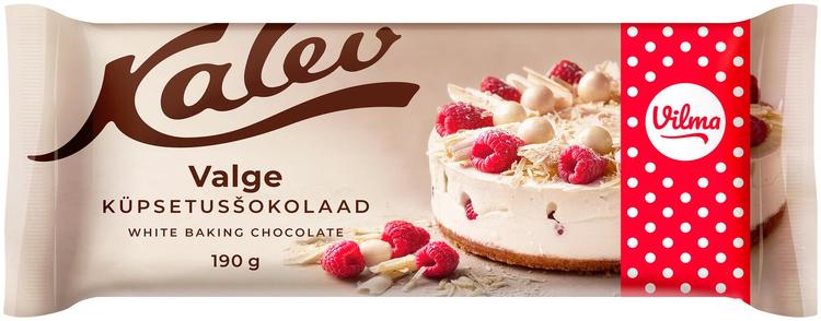 Vilma küpsetusšokolaad valge 190g