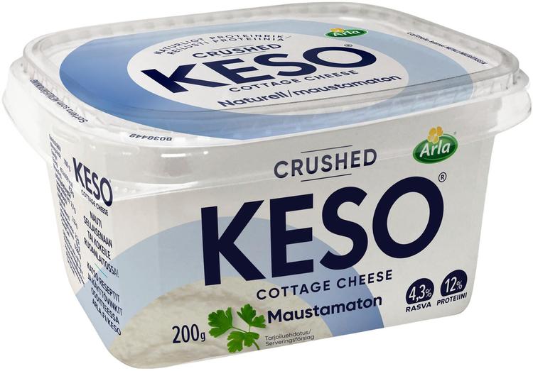 Arla Keso Crushed maustamaton raejuusto 4,3% 200 g