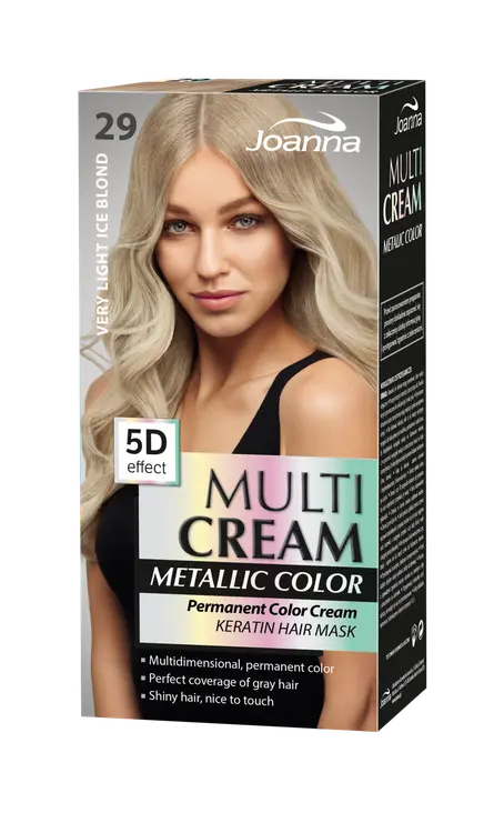 Joanna Multi Cream Metallic Color Ice Brown 29 hiusväri