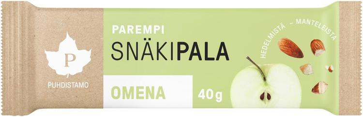 Puhdistamo Parempi Snäkipala, Omena 40 g