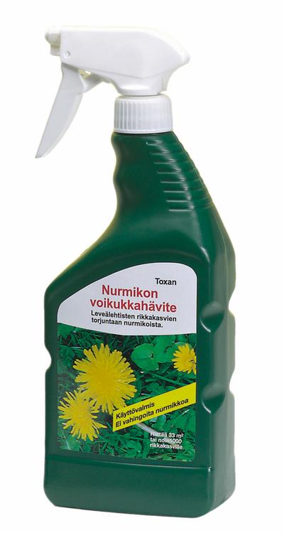 Toxan 750ml nurmikon voikukkahävite