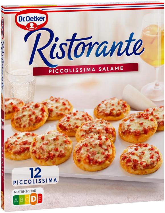 Dr. Oetker Ristorante Piccolissima Salame pakasteminipizzat 288g