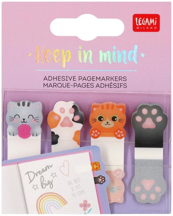 Kleebitavad järjehoidjad 80tk kitty, blisteris