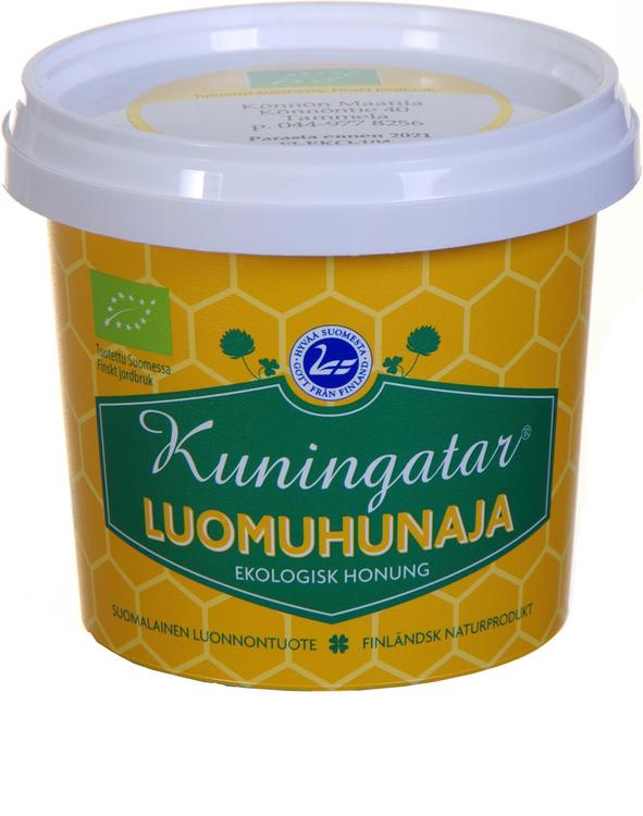 Kuningatar Luomuhunaja 450 g Könnön Maatila