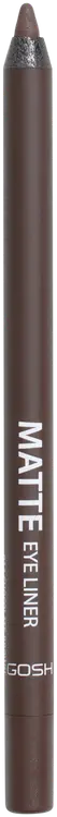 Gosh Matte Eye Liner 014 Chocolate Brown -silmänrajauskynä 1,2g